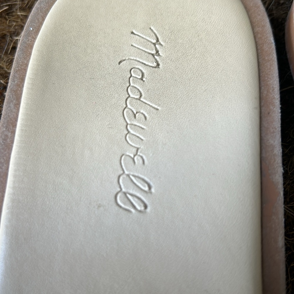 Madewell The Suzi Puffy Woven Leather Sandals Sz 9 Slides Vacation Cruise Boho View 5